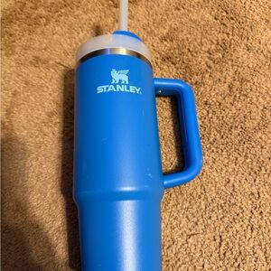 Used Stanley Classic Blue Tumbler with Handle